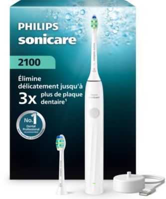 Brosse à dents électrique PHILIPS HX4022/01 Serie 2100 Blanche