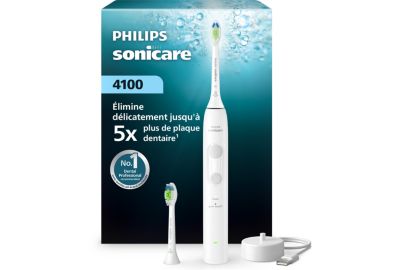 Brosse à dents électrique PHILIPS HX4042/41 Serie 4100 Blanche