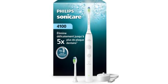 Brosse à dents électrique PHILIPS HX4042/41 Serie 4100 Blanche