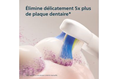 Brosse à dents électrique PHILIPS HX4042/41 Serie 4100 Blanche