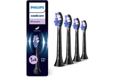Brossette dentaire PHILIPS S2  4 pack noire HX6054/88