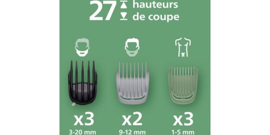 Tondeuse multi usages PHILIPS MG9557/15 Series 9000