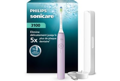 Brosse à dents électrique PHILIPS HX4033/27 Serie 3100 Lilas