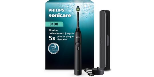 Brosse à dents électrique PHILIPS HX4033/32 Serie 3100 Noire