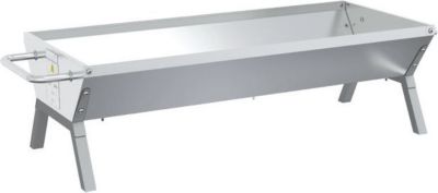 Grille barbecue VIDAXL Acier inoxydable 118 x 42 x 30.5 cm