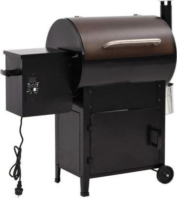 Grille barbecue VIDAXL Fer  Noir