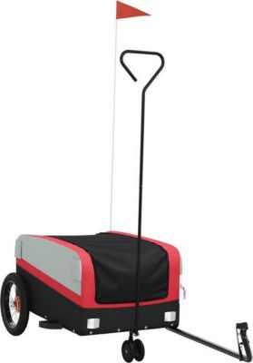 Remorque VIDAXL Fer 122 x 53 x 53 cm Rouge