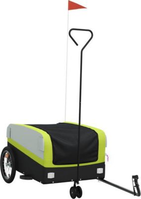 Remorque VIDAXL Fer 138 x 69 x 58 cm Vert