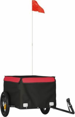 Remorque VIDAXL Fer 120 x 54 x 44 cm Rouge