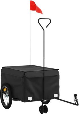 Remorque VIDAXL Fer 62.5 x 124 x 52 cm Noir Remorque VIDAXL Fer 62.5 x 124 x 52 cm Noir