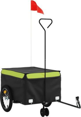 Remorque VIDAXL Fer 62.5 x 124 x 52 cm Vert
