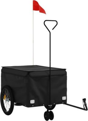 Remorque VIDAXL Fer 137 x 68 x 59 cm Noir Remorque VIDAXL Fer 137 x 68 x 59 cm Noir