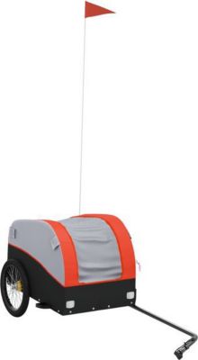 Remorque VIDAXL Fer 123 x 52 x 53 cm Orange