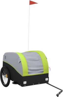 Remorque VIDAXL Fer 133 x 68 x 68 cm Vert