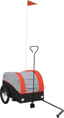 Remorque VIDAXL Fer 52 x 123 x 53 cm Orange