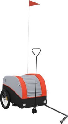 Remorque VIDAXL Fer 52 x 123 x 53 cm Orange Remorque VIDAXL Fer 52 x 123 x 53 cm Orange