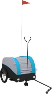 Remorque VIDAXL Fer 52 x 123 x 53 cm Bleu