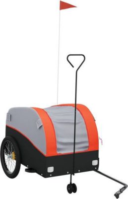 Remorque VIDAXL Fer 68 x 133 x 68 cm Orange