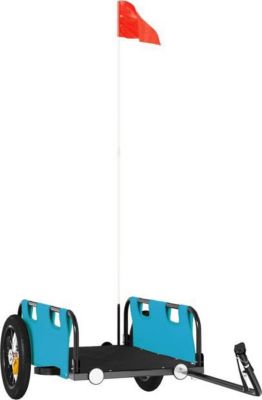 Remorque VIDAXL Fer 122 x 53 x 33 cm Bleu