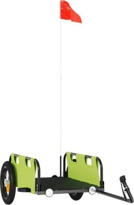 Remorque VIDAXL Fer 122 x 53 x 33 cm Vert Remorque VIDAXL Fer 122 x 53 x 33 cm Vert