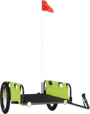 Remorque VIDAXL Fer 135 x 68 x 38.5 cm Vert Remorque VIDAXL Fer 135 x 68 x 38.5 cm Vert