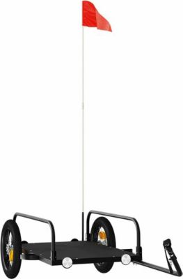 Remorque VIDAXL Fer 122 x 53 x 31 cm Noir Remorque VIDAXL Fer 122 x 53 x 31 cm Noir