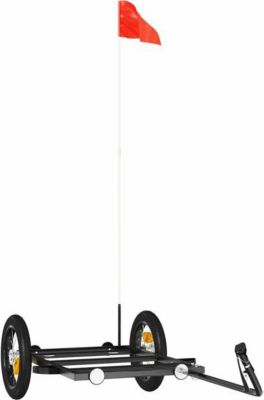 Remorque VIDAXL Fer 122 x 53 x 28 cm Noir Remorque VIDAXL Fer 122 x 53 x 28 cm Noir