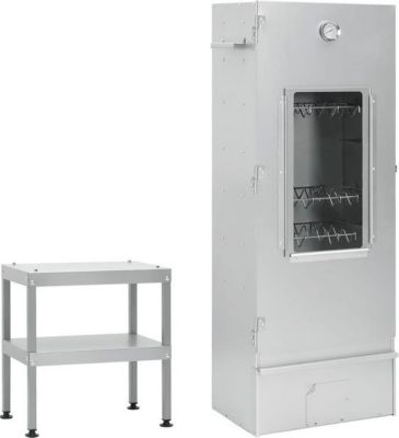 Grille barbecue VIDAXL Acier 44.5 x 29 x 110 cm Argent