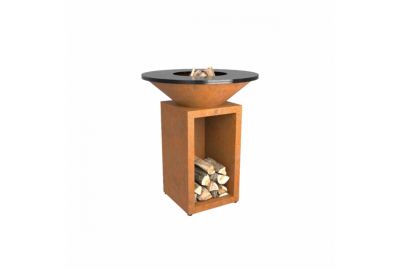 Brasero OFYR Classic Storage Corten 85 OC3C85