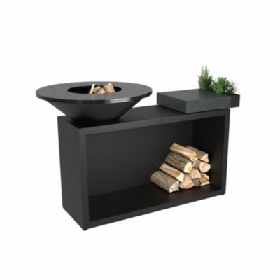 Brasero OFYR Island Black85 Ceramic Dark Grey OI3B85C