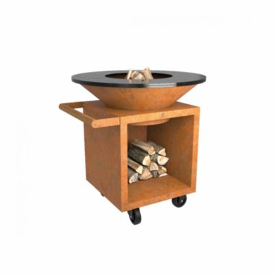 Brasero OFYR Classic Storage Corten 100 PRO OC4C100