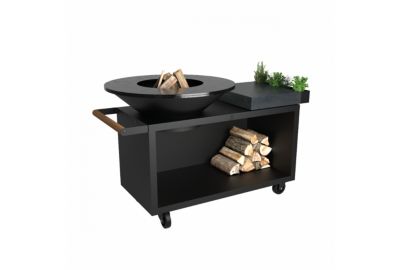 Brasero OFYR Island Black 100 Pro Ceramic DG OI4B100C