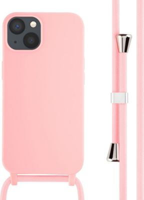 Coque avec cordon IMOSHION pour Apple iPhone 13 - Rose