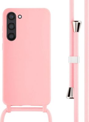 Coque avec cordon IMOSHION pour Samsung Galaxy S23 Plus - Rose