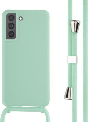 Coque avec cordon IMOSHION pour Samsung Galaxy S21 FE - Vert menthe