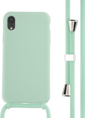 Coque avec cordon IMOSHION pour Apple iPhone Xr - Vert menthe