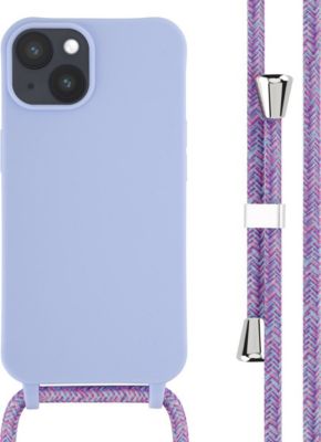 Coque avec cordon IMOSHION pour Apple iPhone 14 - Violet