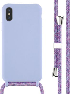 Coque avec cordon IMOSHION pour Apple iPhone X / Xs - Violet