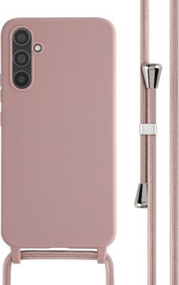 Coque avec cordon IMOSHION pour Samsung Galaxy A34 (5G) - Sand Pink