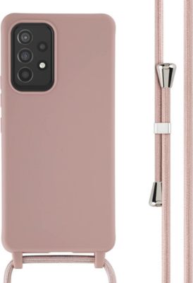 Coque avec cordon IMOSHION pour Samsung Galaxy A53 - Sand Pink