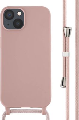 Coque avec cordon IMOSHION pour Apple iPhone 13 - Sand Pink