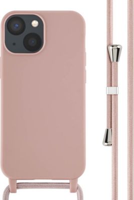 Coque avec cordon IMOSHION pour Apple iPhone 13 Mini - Sand Pink