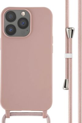 Coque avec cordon IMOSHION pour Apple iPhone 13 Pro - Sand Pink