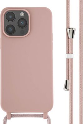 Coque avec cordon IMOSHION pour Apple iPhone 14 Pro Max - Sand Pink