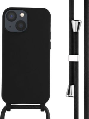 Coque avec cordon IMOSHION pour Apple iPhone 13 Mini - Noir