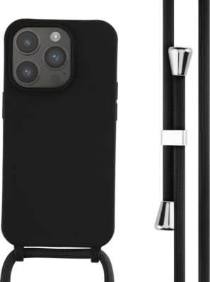 Coque avec cordon IMOSHION pour Apple iPhone 14 Pro - Noir