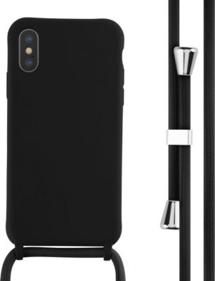 Coque avec cordon IMOSHION pour Apple iPhone X / Xs - Noir