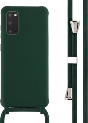 Coque avec cordon IMOSHION pour Samsung Galaxy S20 - Vert foncé