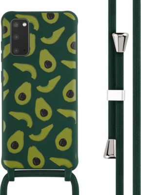 Coque avec cordon IMOSHION pour Samsung Galaxy S20 - Avocado Green