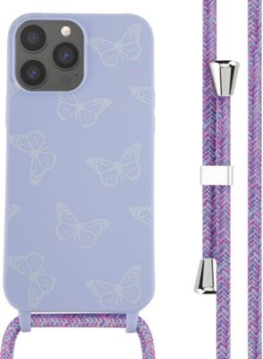 Coque avec cordon IMOSHION pour Apple iPhone 13 Pro Max - Butterfly Coque avec cordon IMOSHION pour Apple iPhone 13 Pro Max - Butterfly